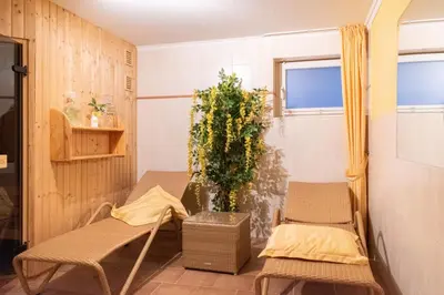 TV/Unterhaltungsangebot in der Unterkunft Ferienwohnung Moderne Kurparkresidenz Whg. 9