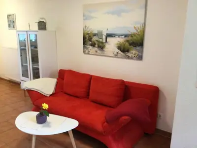 Ein Sitzbereich in der Unterkunft Apartment in Dassow by Interhome
