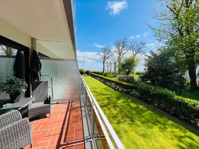 Ein Garten an der Unterkunft Bellevue Nr 13