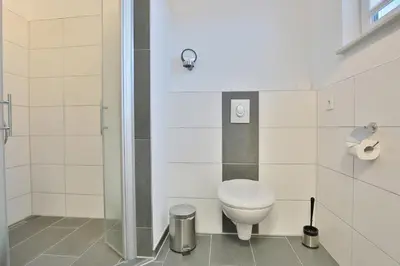 Ein Badezimmer in der Unterkunft Ostseeglück Ostseeglueck