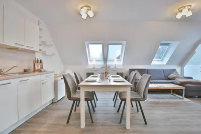 Küche/Küchenzeile in der Unterkunft Ostseeglück Ostseeglueck