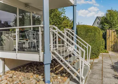 Ein Balkon oder eine Terrasse in der Unterkunft Objekt-Nr 209 - Ort - Rose