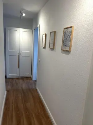 Grundriss der Unterkunft Sonnige & neu eingerichtete Ferienwohnung