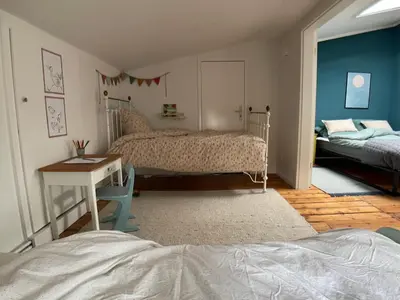 Grundriss der Unterkunft Helle Dachgeschosswohnung mit großer Südterrasse