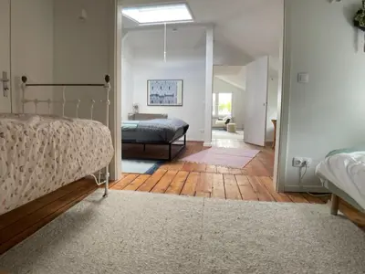 Grundriss der Unterkunft Helle Dachgeschosswohnung mit großer Südterrasse