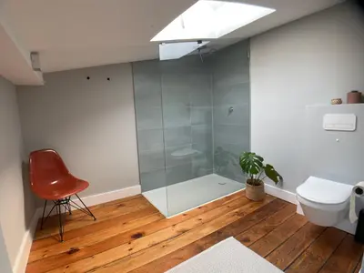 Grundriss der Unterkunft Helle Dachgeschosswohnung mit großer Südterrasse