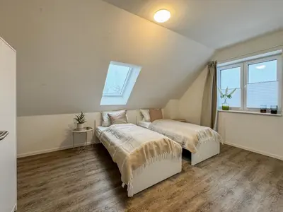 Ein Bett oder Betten in einem Zimmer der Unterkunft Appartment Reinfeld