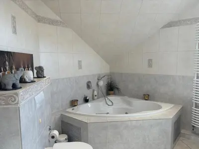 Ein Badezimmer in der Unterkunft 4 Zimmer Ostseetraum