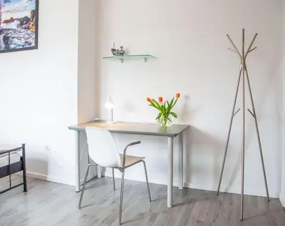 Grundriss der Unterkunft Gästehaus Daheim - Appartement 05 mit Balkon