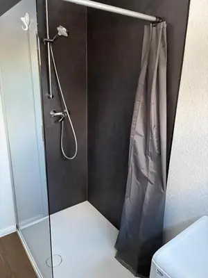 Ein Badezimmer in der Unterkunft Freundliche Monteurwohnung