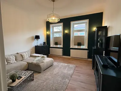TV/Unterhaltungsangebot in der Unterkunft Modernes Loft Apartment in Lübeck
