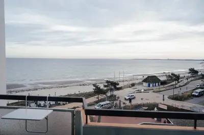 Ein allgemeiner Meerblick oder ein Meerblick von der Ferienwohnung aus