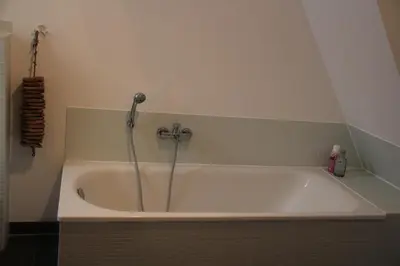 Ein Badezimmer in der Unterkunft Bootshaus