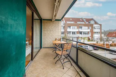 Ein Balkon oder eine Terrasse in der Unterkunft Haus Boy, App 1