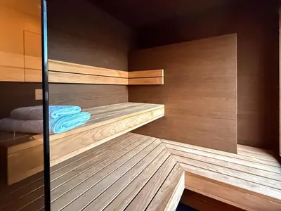 Ein Bett oder Betten in einem Zimmer der Unterkunft Villa COAST