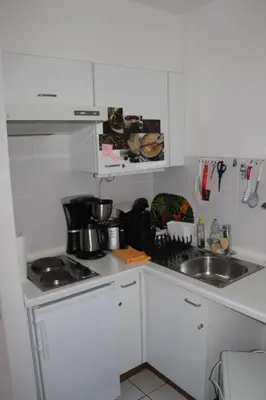 Küche/Küchenzeile in der Unterkunft Apartment Gesamte Wohnung in Alt Travemünde-Rönnau by Interhome