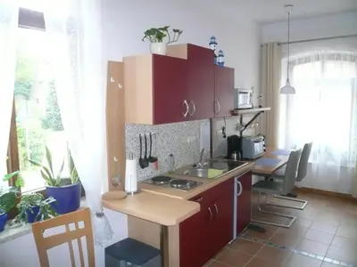 Küche/Küchenzeile in der Unterkunft Apartment Studio am Rande eines Naturschutzgebietes by Interhome
