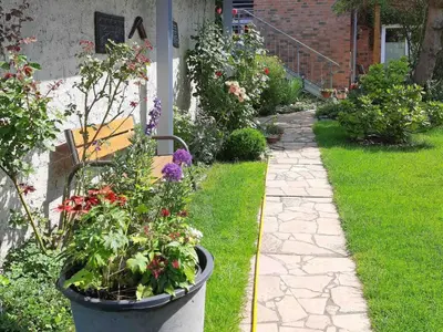 Ein Garten an der Unterkunft Apartment Studio am Rande eines Naturschutzgebietes by Interhome