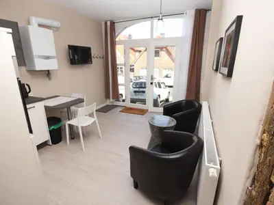 Küche/Küchenzeile in der Unterkunft Apartment Wohnung in Bad Segeberg mit Terrasse by Interhome