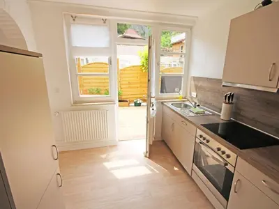 Küche/Küchenzeile in der Unterkunft Apartment Wohnung in Bad Segeberg mit Terrasse by Interhome
