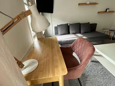 Ein Sitzbereich in der Unterkunft Apartment Neu im Angebot- Wohnung für vier Personen by Interhome