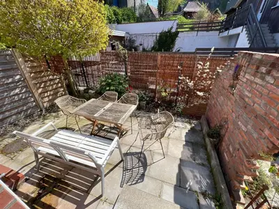Ein Patio oder anderer Außenbereich in der Unterkunft Apartment mit eigener Terrasse by Interhome