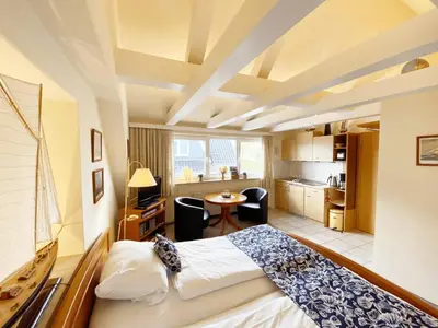 Ein Bett oder Betten in einem Zimmer der Unterkunft Objekt-Nr 277 - Ort - St -Jürgen-Straße