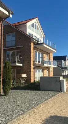 Das Gebäude in dem sich die Pension befindet