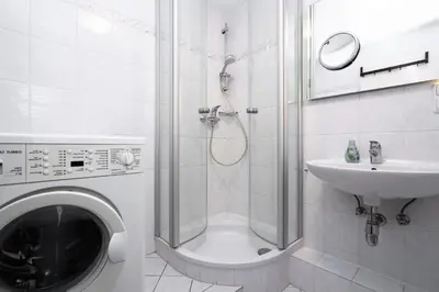 Ein Badezimmer in der Unterkunft Schaumkrone