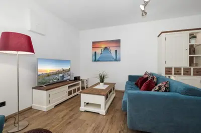 TV/Unterhaltungsangebot in der Unterkunft Strandperle #02