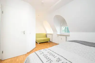 Ein Bett oder Betten in einem Zimmer der Unterkunft Weedkroog 13, App 11