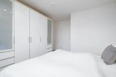 Ein Bett oder Betten in einem Zimmer der Unterkunft Johannsen`s App 9