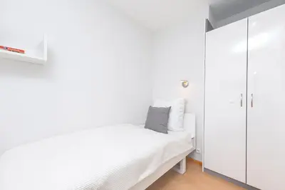 Ein Bett oder Betten in einem Zimmer der Unterkunft Haus Dorothea, App 18