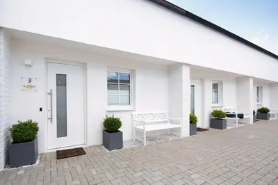 Ein Balkon oder eine Terrasse in der Unterkunft SunSide Apartment #3