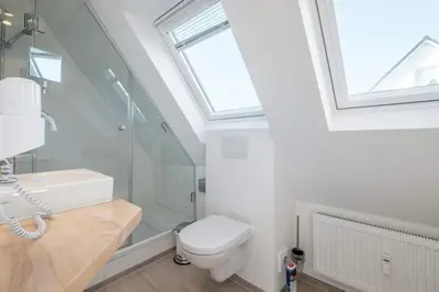 Ein Badezimmer in der Unterkunft Koje #2