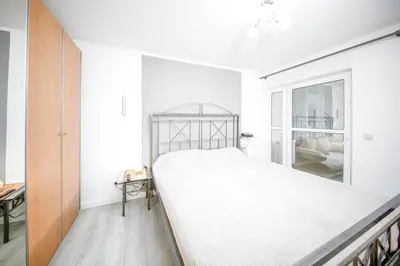 Ein Bett oder Betten in einem Zimmer der Unterkunft Sonnenschein