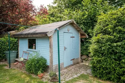Ein Garten an der Unterkunft Haus Schmökel, App Leuchtturm