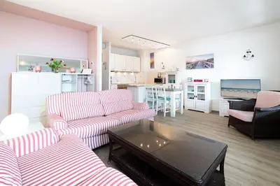 Küche/Küchenzeile in der Unterkunft Ferienpark Sierksdorf Appartement 129