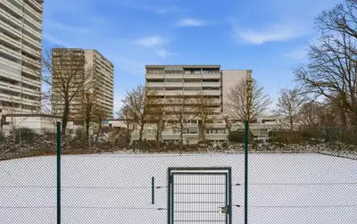 K357 - Panoramic-Ferienwohnung mit seitlichem Ostseeblick in Sierksdorf im Winter