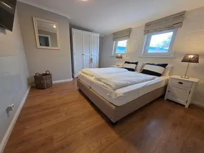 Ein Bett oder Betten in einem Zimmer der Unterkunft Koje 22