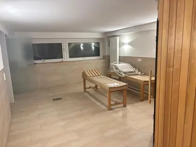 Ein Sitzbereich in der Unterkunft Kajüte 15 - Ferienwohnung in Scharbeutz Ostsee - vordere Strandlage