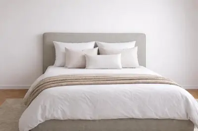 Ein Bett oder Betten in einem Zimmer der Unterkunft Modernes Apartment am Bahnhof
