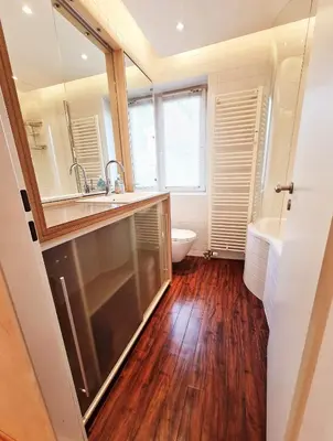Ein Badezimmer in der Unterkunft Strandredder