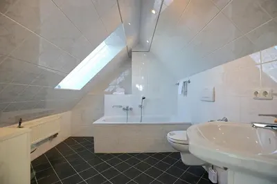 Ein Badezimmer in der Unterkunft Hansa-Residenz I Appartement 18 Baltic Bright