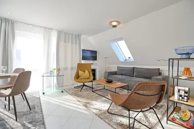 TV/Unterhaltungsangebot in der Unterkunft Hansa-Residenz I Appartement 18 Baltic Bright