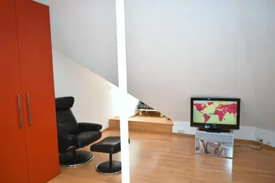TV/Unterhaltungsangebot in der Unterkunft Ostseeallee 6 Ferienwohnung Treibholz