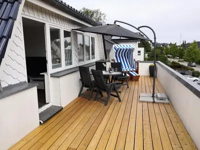Ein Balkon oder eine Terrasse in der Unterkunft Haus Lackner
