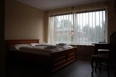 Ein Bett oder Betten in einem Zimmer der Unterkunft Der Gutschmecker Bad Segeberg