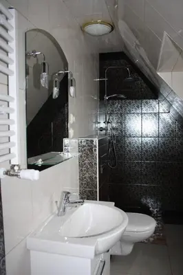 Ein Badezimmer in der Unterkunft Der Gutschmecker Bad Segeberg