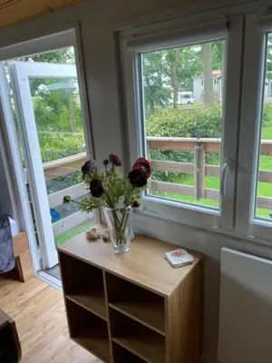 Ein Garten an der Unterkunft Herrenhaus Gut Neuruppersdorf